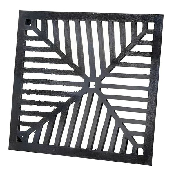 GRELHA DE FERRO FUNDIDO 15 X 15