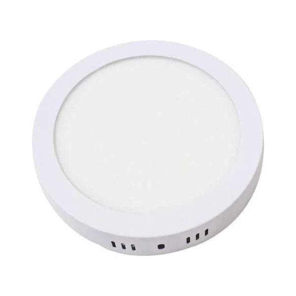 LUMINARIA PLAFON DE SOBREPOR REDONDA 12W 6500K