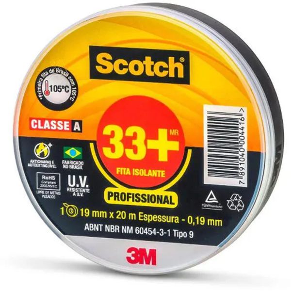 FITA ISOLANTE 33+SCOTCH 20MTX19MM