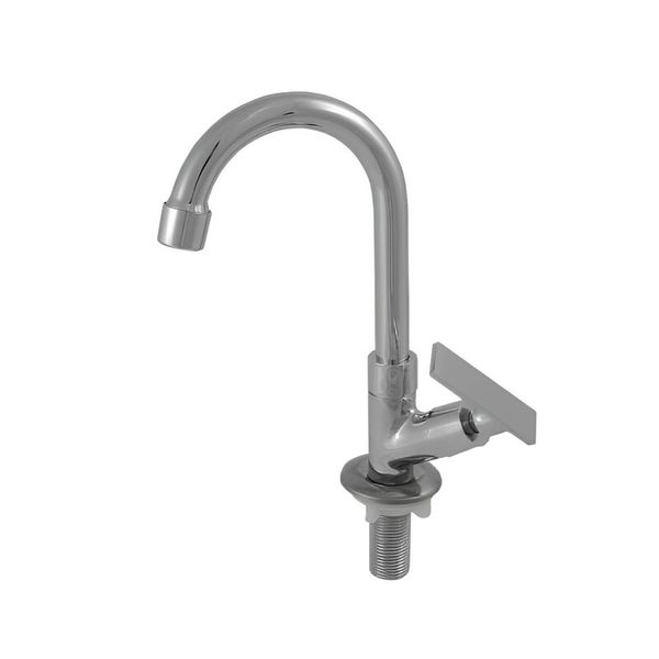 TORNEIRA COM BICA MÓVEL DE MESA 1/4 C29 1196