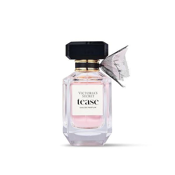 Victorias Secret Eau de Parfum Tease, Perfume Feminino, Notas de Gardênia Branca, Pera Anjou, Baunilha Preta, Coleção Tease (50 ml)