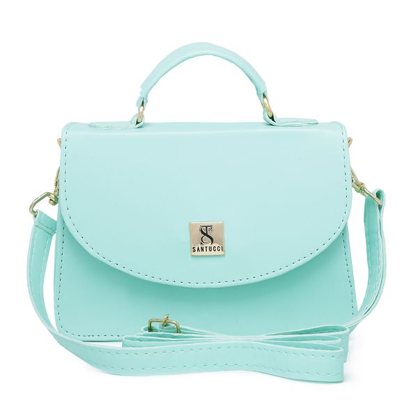 Bolsa Mini Bag Bolsinha Verde Claro Pequena Feminina De Mão E Transversal Festa Sofisticada 