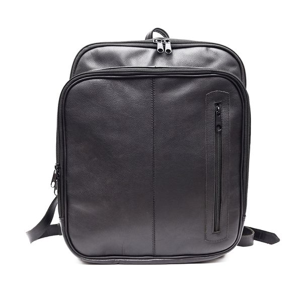Mochila de Couro Bolsos, Divisorias, Execultiva para Notebook