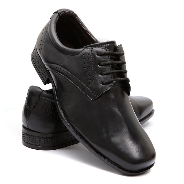 Sapato Social Italiano Perugia Preto