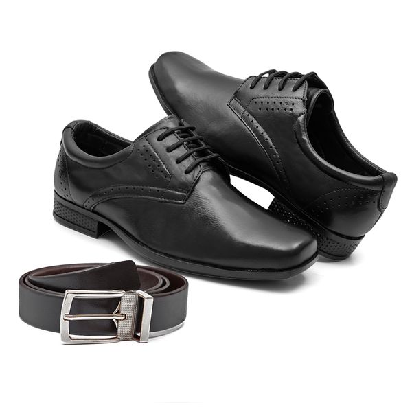Kit sapato e cinto discount
