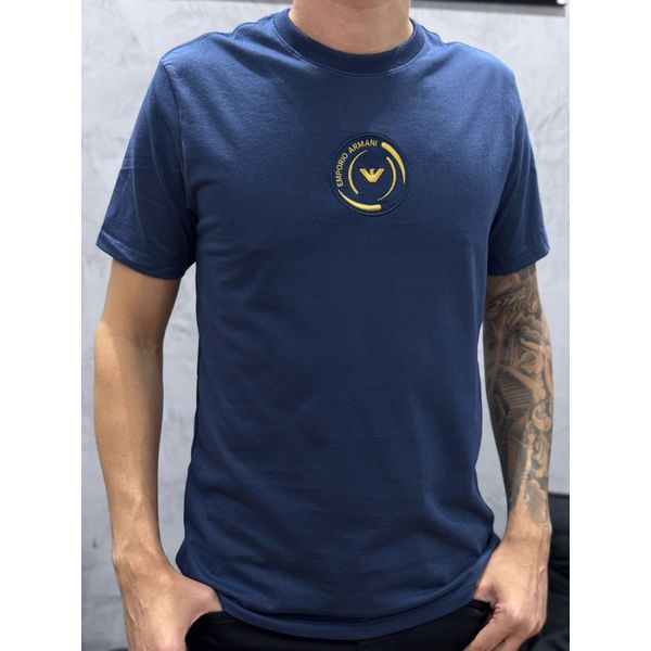 Camiseta Premium Armani - Azul