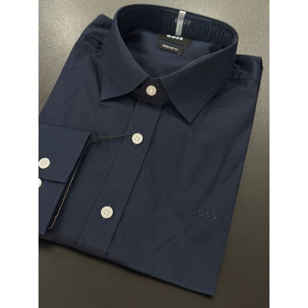 Camisa Social LCST Longa - Azul Marinho