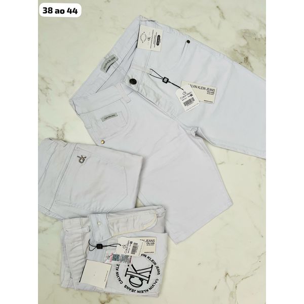 Bermuda Jeans CK - Branco