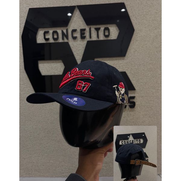 Boné Polo - Preto