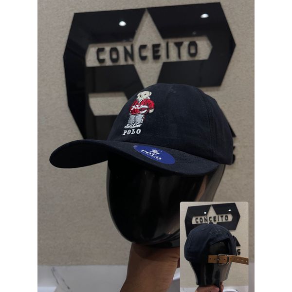 Boné Polo - Preto