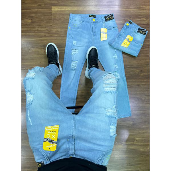 Calça Jeans Jogador Brown