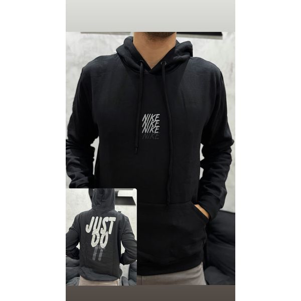 Blusão Moletom Nike - Preto