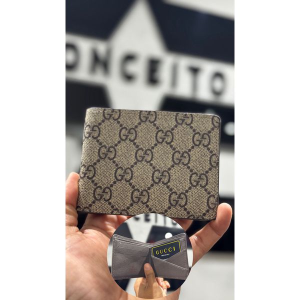Carteira Gucci Bege