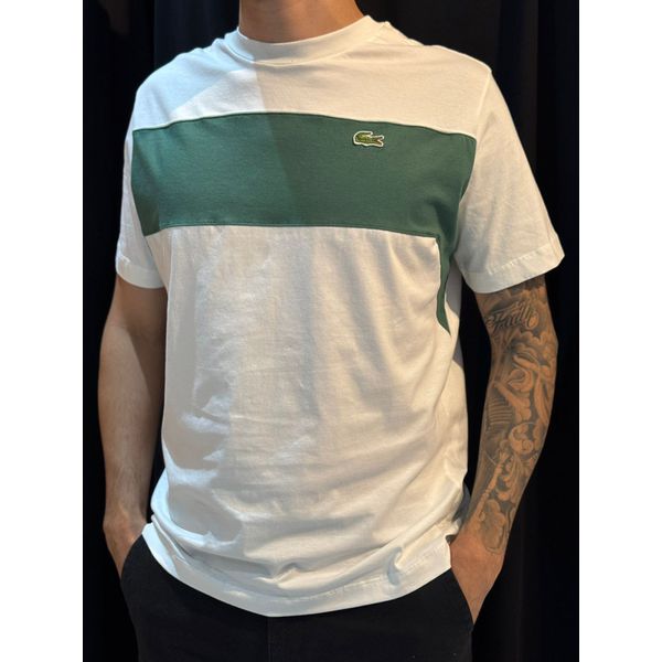 Camiseta Peruana Lcst - Branco/Verde