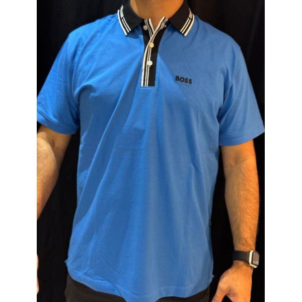 Polo Peruana Bss - Azul Royal