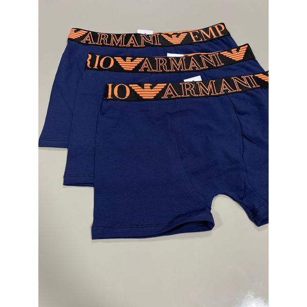 Cueca Boxer Armani - Azul