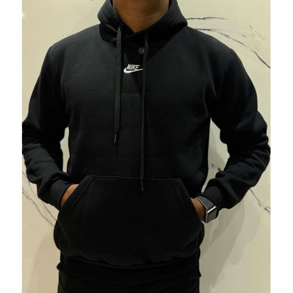 Blusão Moletom Nike - Preto