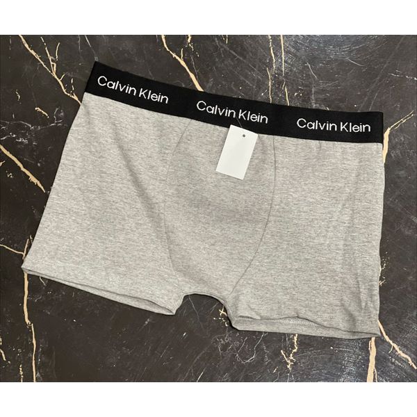 Cueca Boxer CK - Cinza
