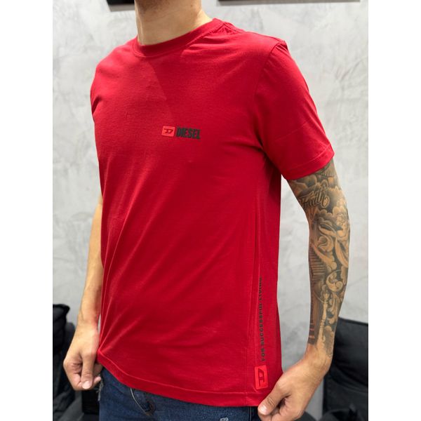 Camiseta Premium DSL - Vermelho