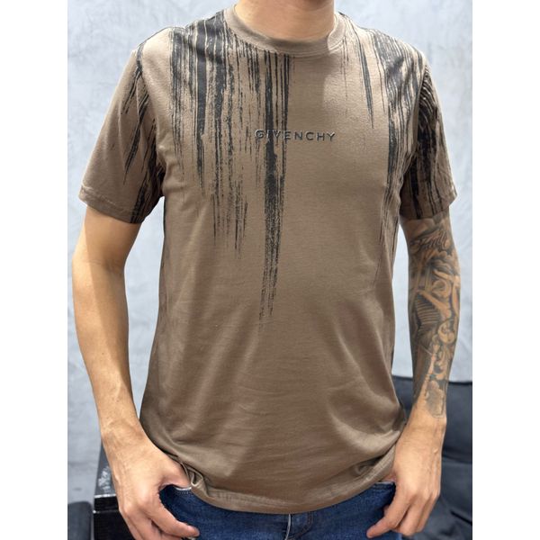 Camiseta Premium Givenchy - Marrom