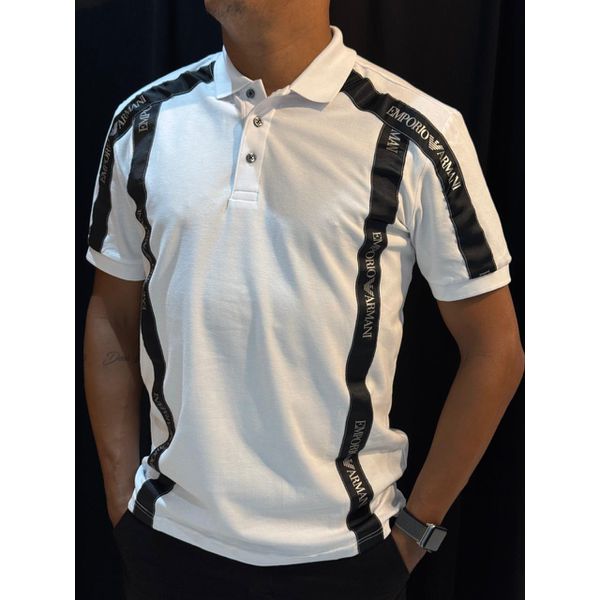 Polo Peruana Armani - Branco