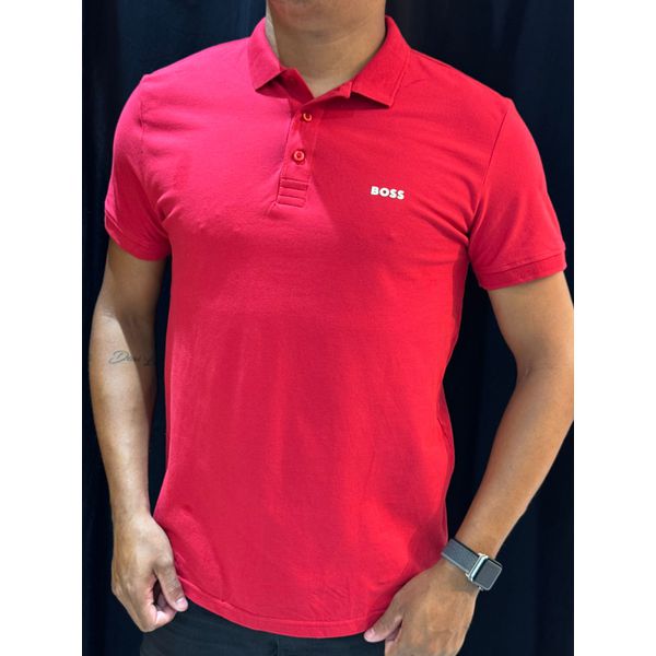 Polo Premium Bss - Vermelho