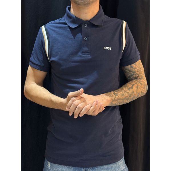 Polo Peruana BSS - Azul Marinho