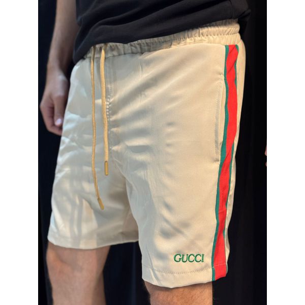 Short Griffe Gucc - Bege