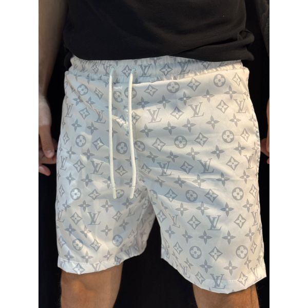 Short Griffe LV - Branco