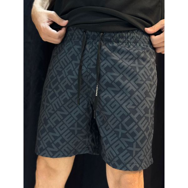 Short Griffe AX - Preto