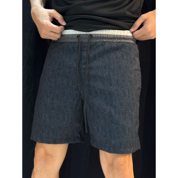 Short Griffe EA7 - Preto