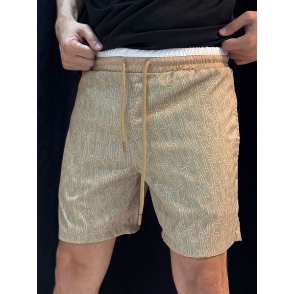 Short Griffe EA7 - Bege