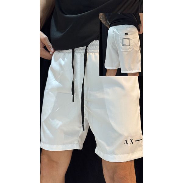 Short Griffe Ax - Branco