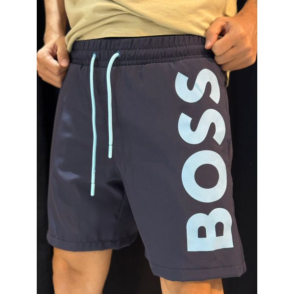 Short Griffe BSS - Azul/Azul