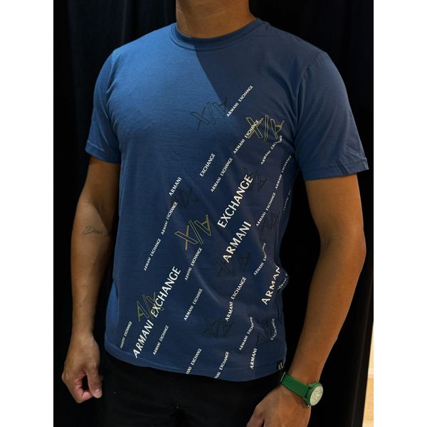 Camiseta Premium AX - Azul