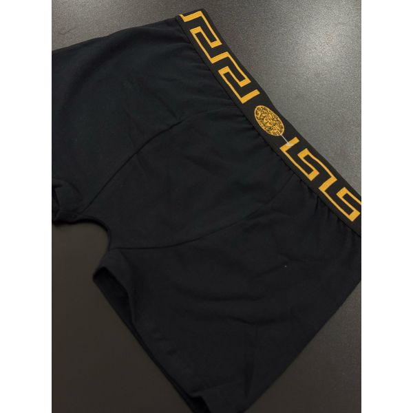 Cueca Boxer Versace - Preto