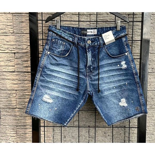 Bermuda Jeans Jogador