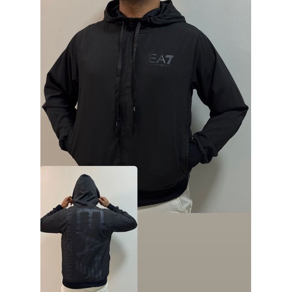 Jaqueta Corta Vento EA7 - Preto 