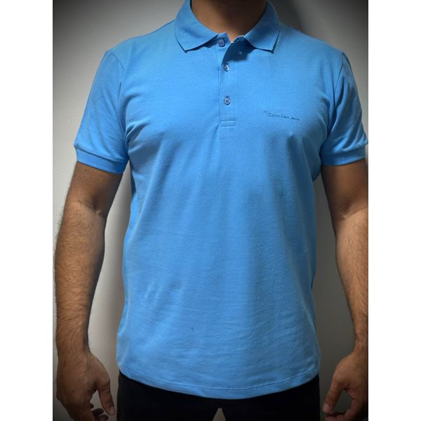 Polo Premium Ck - Azul Claro