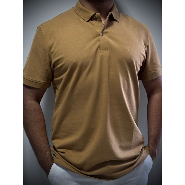 Polo Premium Arams - Bege Escuro