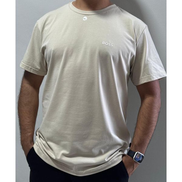 Camiseta Egípcia Bss - Bege