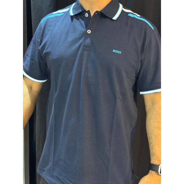 Polo Peruana BSS - Azul Escuro