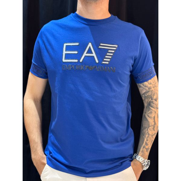 Camiseta Peruana Ea7 - Azul