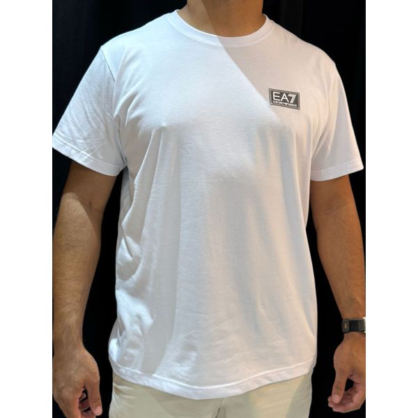 Camiseta Egípcia Big Ea7 - branco