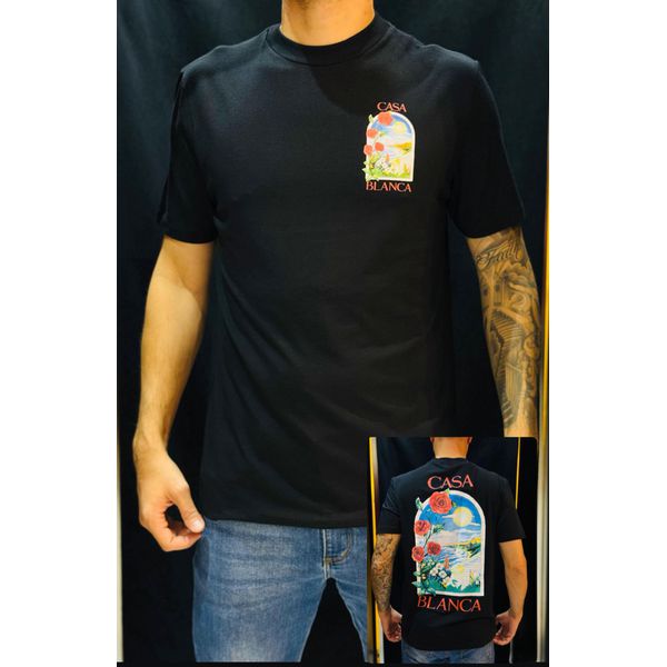 Camiseta Peruana Casa Blanca - Preto