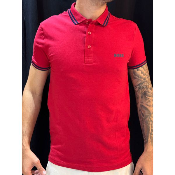 Polo Premium Bss - Vermelho