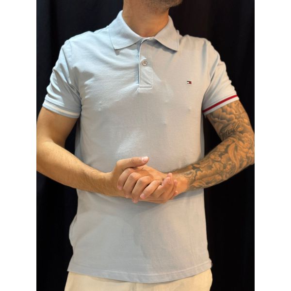 Polo Premium Th - Azul Claro