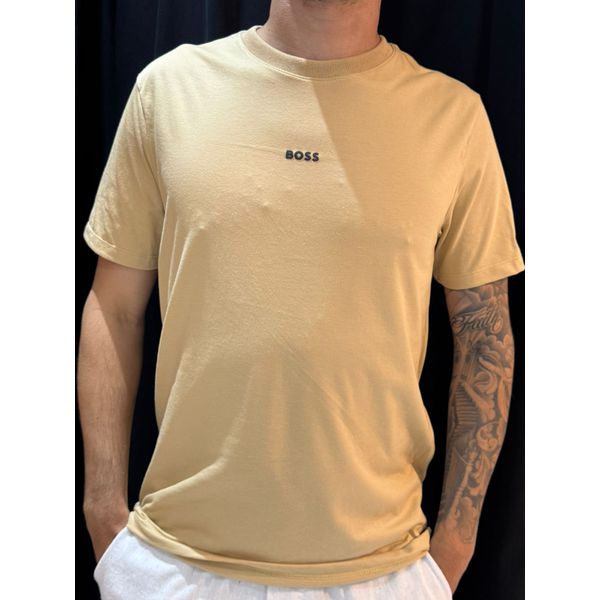 Camiseta Premium BSS - Bege Escuro