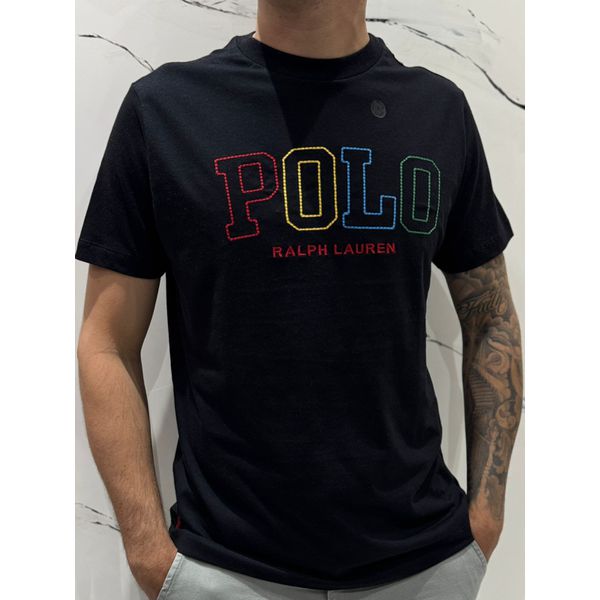 Camiseta Peruana Polo - Preto