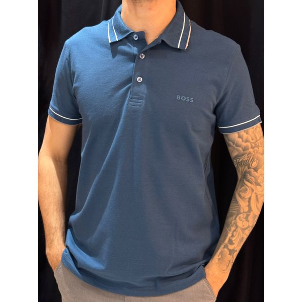 Polo Premium BSS - Azul
